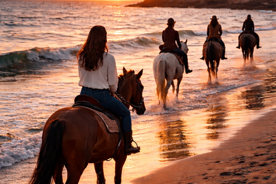 Sunset Horseback Ride + Photos Pro (Nouveau)